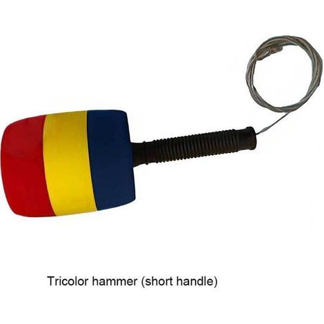 Marteau éponge Doux Jeu pour Enfants Frapper Outil de Frappe marteaux antidérapants Accessoires de Jeu lavables pièces de Rechange, Manche Court (1/4)