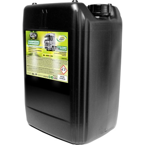 Shampooing poids lourds concentré 20 l – Nettoyage en profondeur – Brillance et protection durable – Pour carrosserie – Gs27