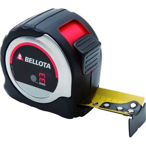 BELLOTA 50013-8 BL - Flexómetro Bimaterial Inoxidable