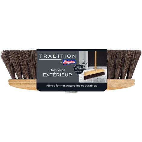 SPONTEX TRADITION Outdoor-Geradebesen TRADITION BY SPONTEX (1/2)