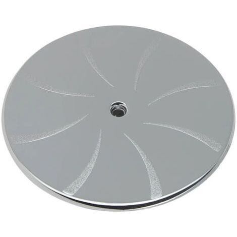 Capot chromé pour bonde de douche diamètre 90 mm – Diamètre extérieur 120 mm – Compatible bondes 690A, 695A, 696 (1/5)