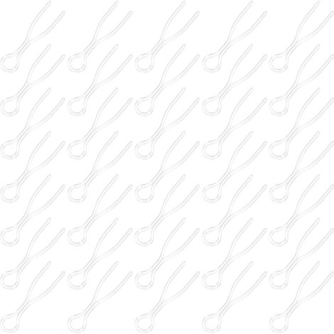 50 Pièces Clips à Canette en Plastique Transparent pour Machine à Coudre, Installation Facile pour Bobines et Canettes, Broderie et Rangement Maison (1/5)