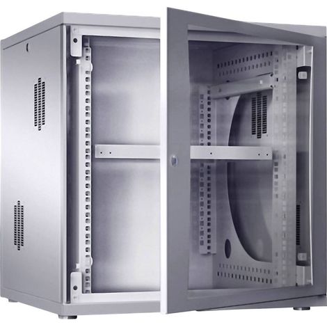 Rittal FlatBox DK 12HE Bxt 600x600mm grau 19` Montagerahmen (1/2)