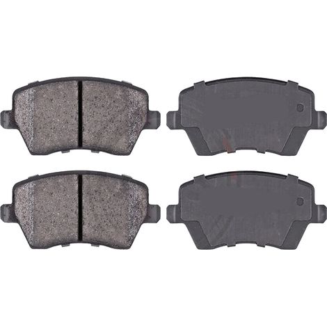 KIT PASTIGLIE FRENO ANTERIORI compatibile con MERCEDES-BENZ CITAN / MIXTO CASSONE / LIMOUSINE SPAZIOSA (W415) / PASTIGLIE FRENANTI AUTO OEM 37395 37664, / SOSTITUZIONE DIRETTA / BASSA POLVERE / SILEN