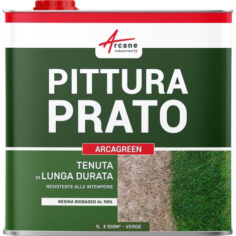 Vernice per prato - Arcagreen - 1 L Verde - ARCANE INDUSTRIES (1/5)