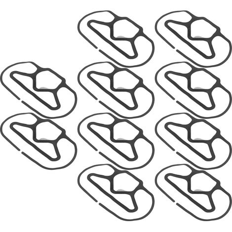 Lot de 10 supports visage 3D en silicone alimentaire anti-buée, confortable pour respirer, coque intérieure masque réutilisable rouge (1/5)