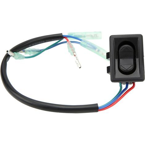 Interruptor de ajuste de inclinación 896620 Conjunto de interruptor de ajuste de potencia para Mariner Tracker 30-300 Force 40-120 Interruptor de ajuste de potencia con. (1/5)