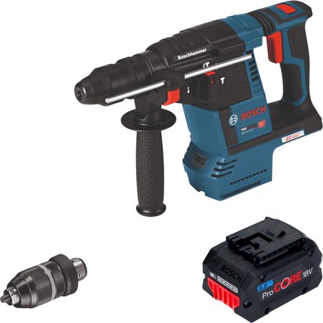 Bosch GBH 18V-26 F Trapano a percussione a batteria 18V 2,6J SDS-Plus Solo + mandrino a cambio rapido - senza batteria, senza caricabatteria  ( 0611910000 ) (1/5)