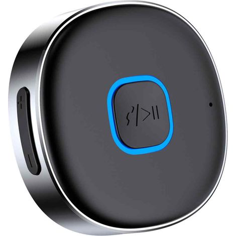 Récepteur Bluetooth Voiture - Adaptateur Bluetooth 5.3 - 3.5mm AUX - 16H - pour TV Voiture Chaîne HiFi Casque Enceinte -