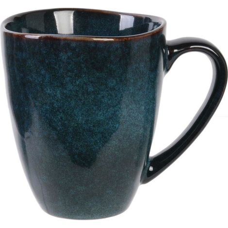 Tazza Laguna in CERAMICA 300ml smaltata blu (1/5)