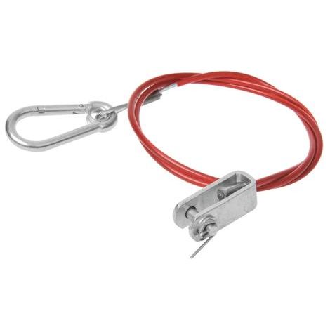 PROPLUS 15718_SML BREMS- UND ABREIßSEIL ABREISSEIL 100CM/1M MIT GABELKOPF FÜR ANHÄNGER (1/5)