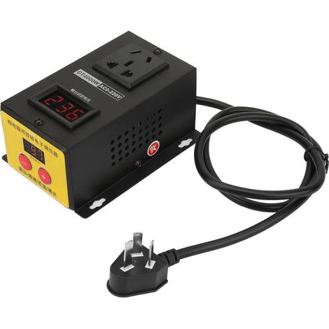 4000W High Accuracy Adjustable Variable Thyristor Electronic Voltage Regulator AU Plug 220V (1/5)