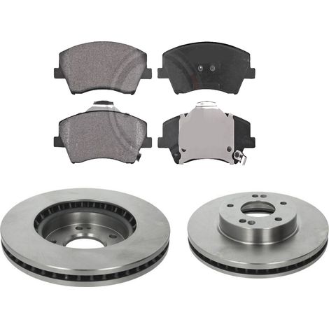 KIT FRENI ANTERIORI compatibile con HYUNDAI ELANTRA (AD,ADA) - DISCHI + PASTIGLIE OEM: 35183 / 18202 /SOSTITUZIONE DIRETTA/BASSA POLVERE/SILENZIOSO (1/5)