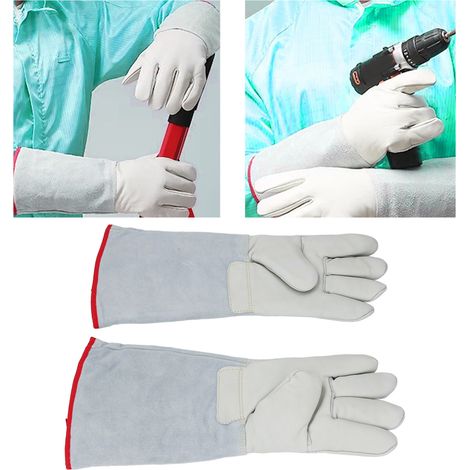 Dicke, frostbeständige Handschuhe für LNG-Tankstellen, beständig gegen Frost und Kälte, flüssiges Ammoniak und flüssigen Stickstoff, beständig gegen verflüssigtes Erdgas und Trockeneis, Handschuhe, di (1/5)