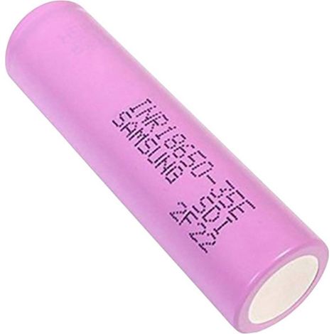 Samsung – Pile rechargeable 18650 – Li-Ion 3.6V 3450mAh – Résiste aux courants élevés – Flat-top pour applications industrielles