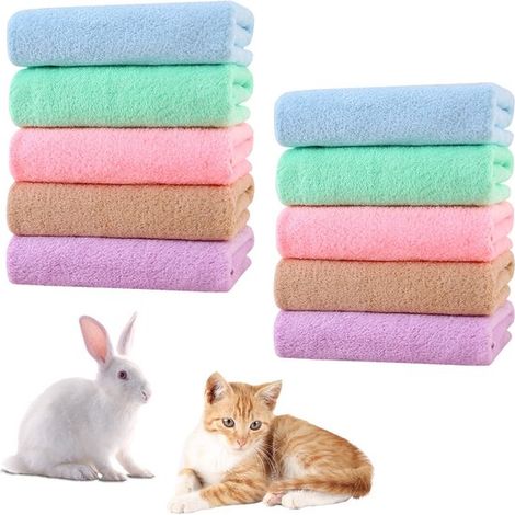 10 coperte per porcellini d'India, fodere in pile per gabbie di criceti, accessori morbidi per porcellini d'India, coperta per animali domestici, tappetino per dormire, articoli per cani, ecc. (1/5)