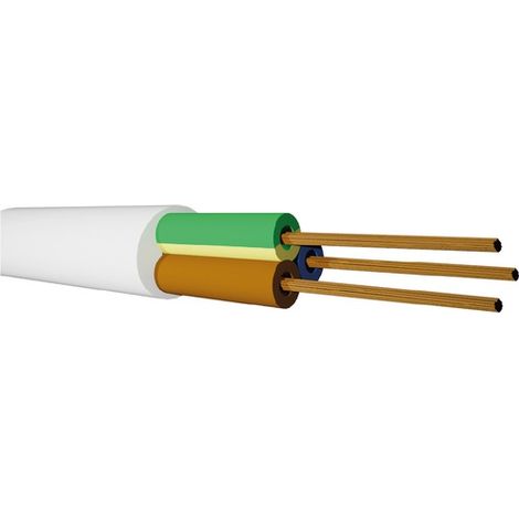 Rollo 50M Manguera (3x1.5mm) Blanco