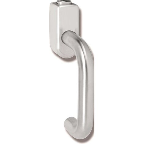 [NEUWERTIG] B-Ware Hewi Fenstergriff Fensterbeschlag Edelstahl Abschließbar Matt 35mm 111 Xafga1 Va