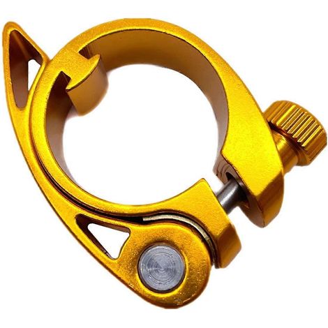 Collier de serrage de tige de selle pliante FNHON à dégagement rapide, couleur or (1/5)