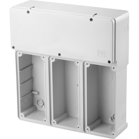 BASE MODUL.3 PRISE BL.16/32A SBF IP55 GEWISS GW66694 (1/2)