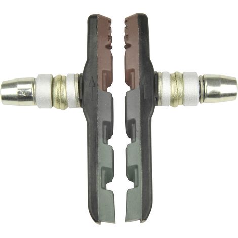 Fischer V-Brake Bremsschuhe schraubbar für Alu- und Stahlfelgen Allwetter Fahrradzubehör