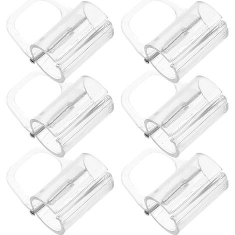 Poignée de traction transparente pour stores enrouleurs sans cordon (lot de 12) (1/5)