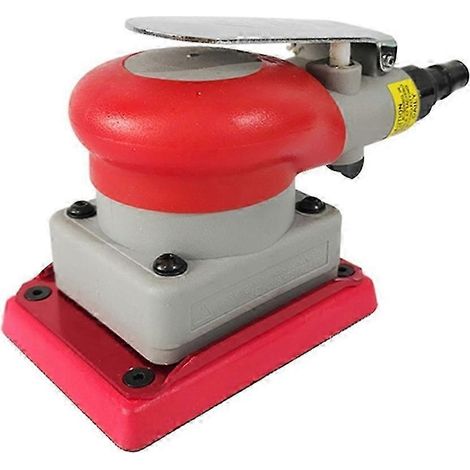 Pneumatic Sander compatible with 75x100mm Sandpaper Square Sanding Machine, Air Orbital Sander compatible with Wood, Metal, Furniture,Car Body (1/5)