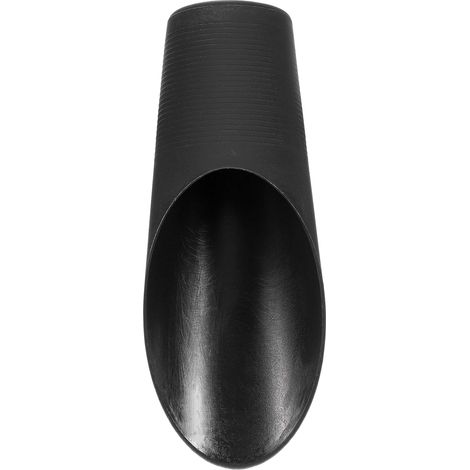 Pelle À Terre Bonsai 6.3" x 1.8" en Plastique Colorée Mini Pelle De Jardin Outil De Culture De Transplantation pour Plantes Fleurs Succulentes Graines De Café, Noir (1/5)