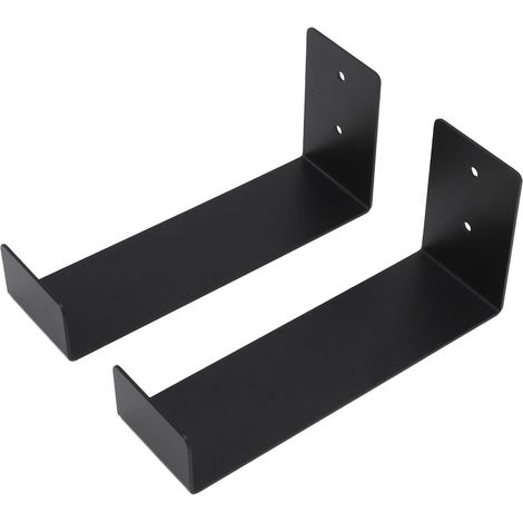Support Mural pour Snowboard, Présentoir Mural pour Snowboard en Acier allié, capacité de 30 Lb, Support de Rangement Flottant rembourré en Feutre pour Maison, Garage, Appartement, Bureau (1/5)