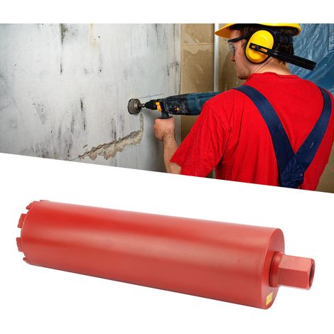 Foret à eau à paroi mince de 1-1/4 po pour le perçage de climatiseurs, foret diamanté pour percer des trous dans les murs en béton armé (1/5)