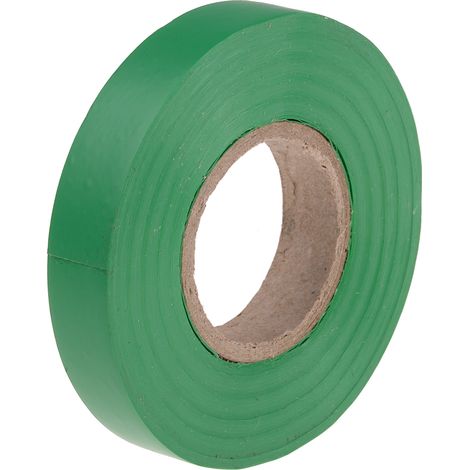 Ruban isolant RS PRO en PVC Vert 20m x 12mm x 0.13mm ( Prix pour 1 )