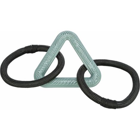Trixie Juguete Triángulo Colorido 44 cm para Perro Duradero