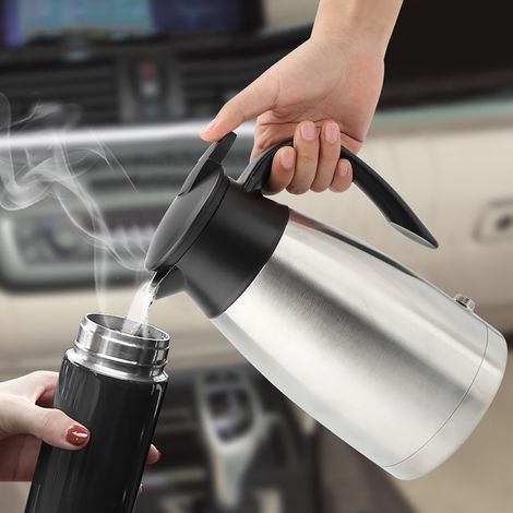 Bouilloire électrique universelle pour voiture 1000 ml 12 V/24 V, chauffe-eau portable