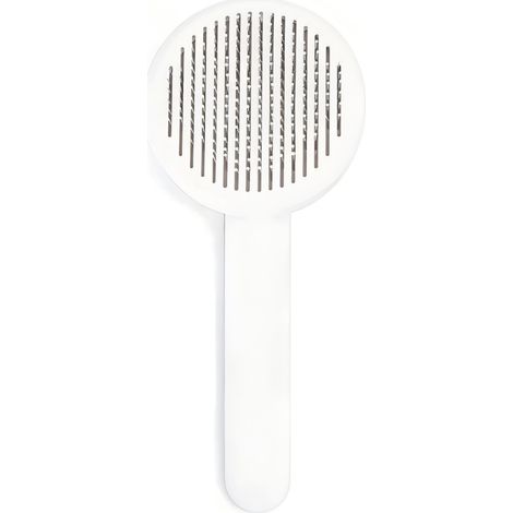 Brosse autonettoyante pour poils d'animaux (chiens et chats) (1/4)