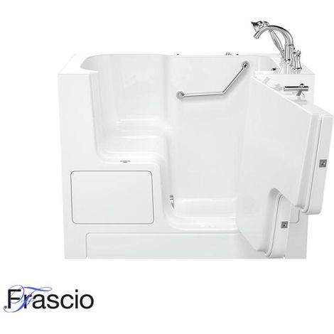 Vasca Con Sportello e Seduta Modello 3052 Misura 135x75 cm Versione Sinistra
