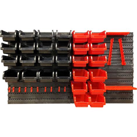 Kit de 4 panneaux muraux et accessoires de rangement (1/3)