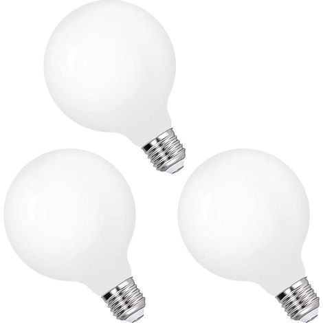 Ampoule sphérique LED E27 g95 6W lumière blanche froide 6000k convient pour la lampe suspendue, alternative à 60W lampe à incandescence sélectionnée. (1/5)