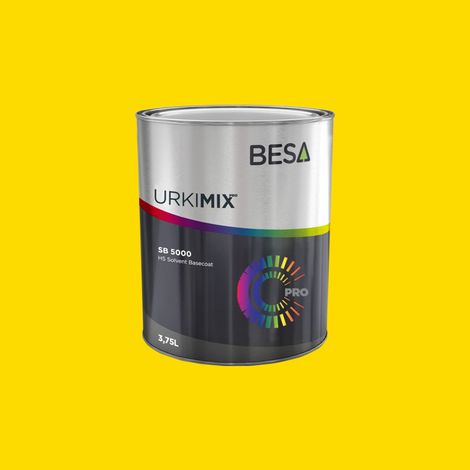 Pot de Peinture Polyuréthane / bi composant Pantone 108C Satin - 1,5kg