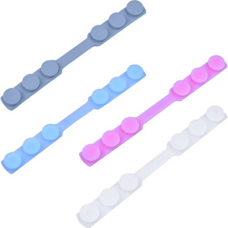 Maskenhaken – Silikon-Ohrhaken – Zur Befestigung von OP-Masken – 4er-Pack (1/5)