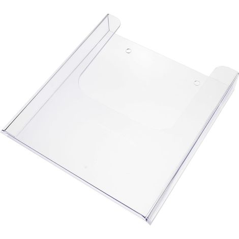 Porte-magazines Mural en Acrylique Transparent pour Organiser Magazines et Catalogues Design Moderne Simple pour Bureau ou Salon (1/5)