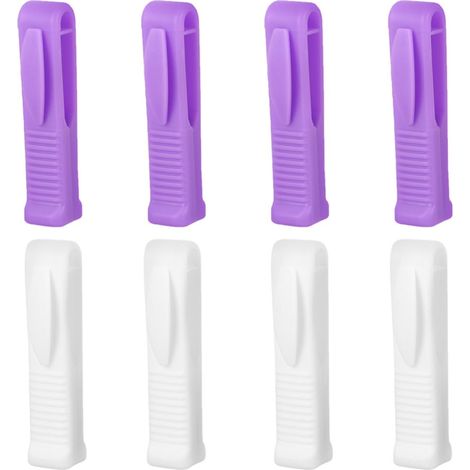 Ouvre-ampoule Plastique Rainures, Coupe Précise et Prise, Lot de 8 Pièces, Accessoire Infirmière Pratique pour Petites Bouteilles et Ampoules (1/5)