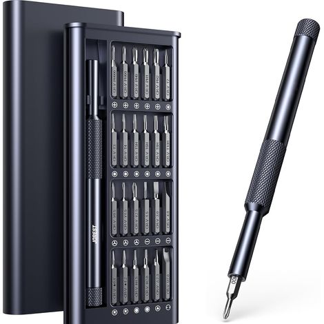 25-in-1 Präzisionsschraubendreher-Set, Dreieckschraubendreher, Geschenkidee für Männer, für MacBook, iPhone, Switch, PS4, PS5, Laptop, Brille, Uhr, Fahrrad, Spielzeug (1/5)