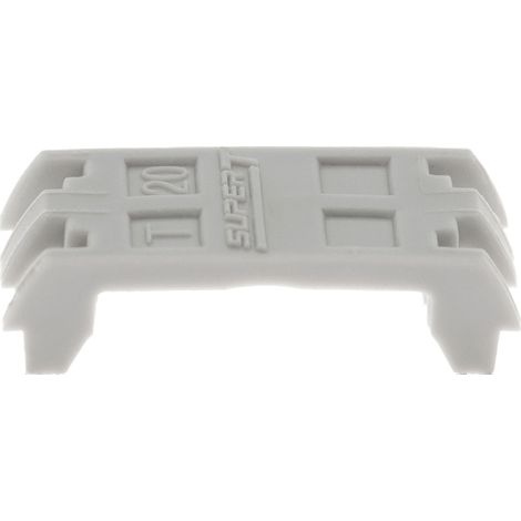 Cubierta para Abrazadera Tubo de 20 Mm  Gris   IluminaShop