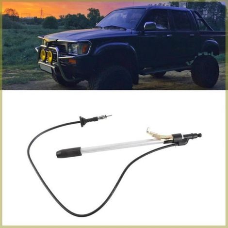 Cocosity Antenne d'autoradio Antenne Radio Universel Ajustable Antenne FM AM Antenne De Voiture Radio video autoradio (1/4)