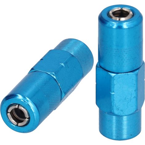 Lot de 2 tuyaux de pistolet à graisse, raccord autobloquant étanche, durable et résistant à l'usure, coupleur de graisse standard pour usinage (1/5)