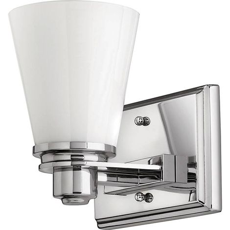 Elstead Avon - 1 Licht Badezimmer Wandleuchte Chrom poliert IP44, G9 (1/5)