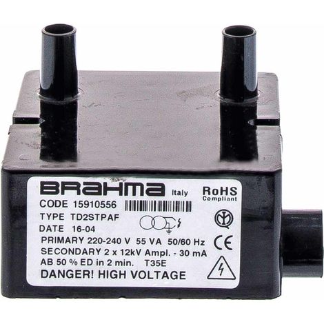 Transformador Quemador Caldera Gasoil BRAHMA TD2STPAF (1/2)