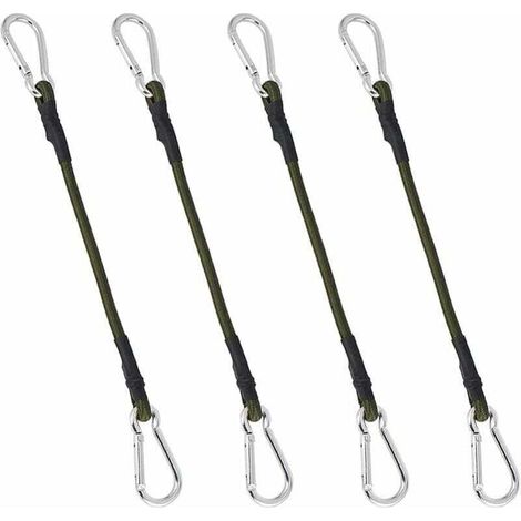 Hochleistungsfähige 30 cm Gummiseile für Camping, Gepäck und Reisen (4 Stück) (1/4)