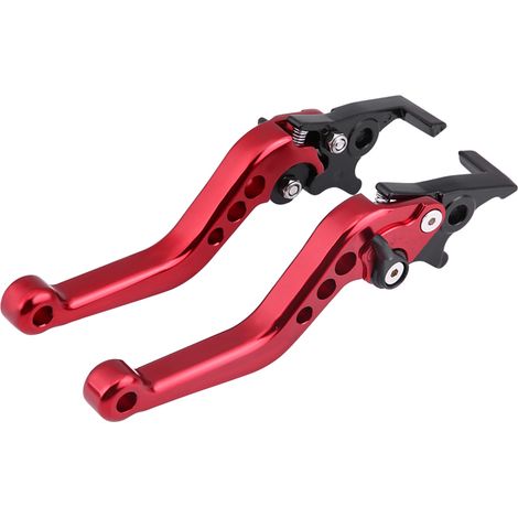 Levier de frein double disque CNC en aluminium pour scooter (1/5)