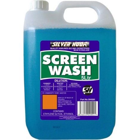 Silverhook SHXB5 Concentrated All Seasons Screen Wash 5 litre D/ISHXB5 (1/3)